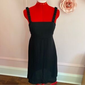 Mango Vacation Dress With Open Back/Cut Out, Ruffled Straps, A-line, Women’s S